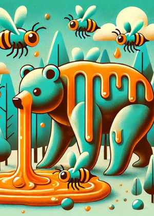 Карточная настольная игра «Пух Винни»