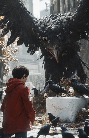 Ребрендинг видеоигры "FEATHERS" глазами AI