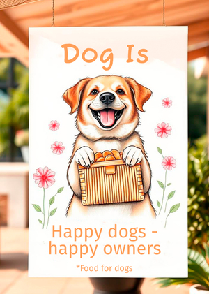 DOG IS