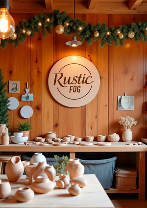 Бренд посуды Rustic Fog глазами AI