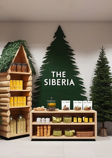 Бренд ‭«THE SIBERIA» глазами ИИ