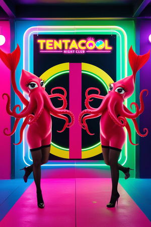 Разработка айдентики ночного клуба TENTACOOL
