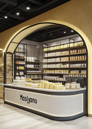 Брендинг производства сливочного масла глазами AI