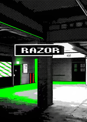 RAZOR, габбер-клуб. Брендинг инструментами AI