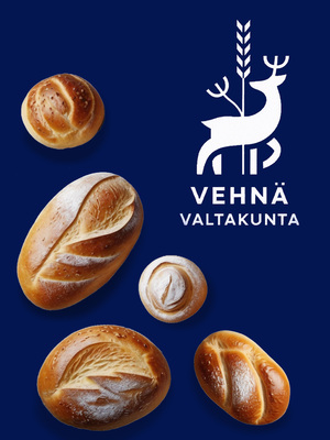 Финская пекарня Vehnä Valtakunta глазами AI