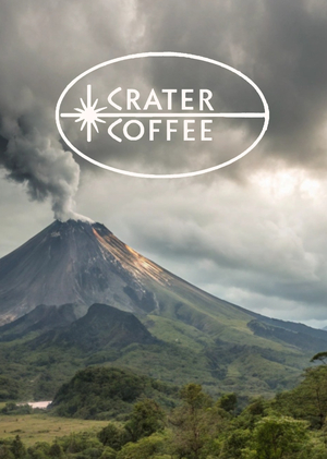 AI-брендинг кофейни в музее вулканов
