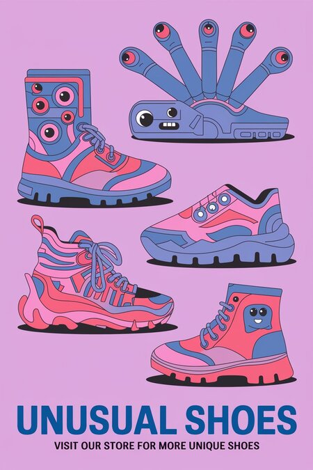 Unusual shoes
