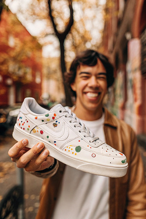 Бренд кроссовок для кастомизации RuoyChroma глазами AI