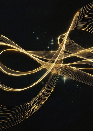 Сгенерированная айдентика выставки «Sound connections»