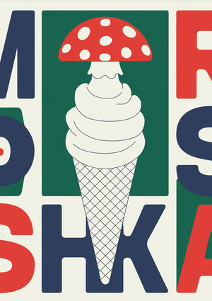 Бренд мороженого МОРОШШКА глазами AI