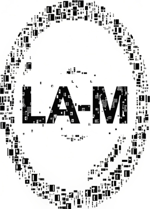 сгенерированная айдентика LA-M