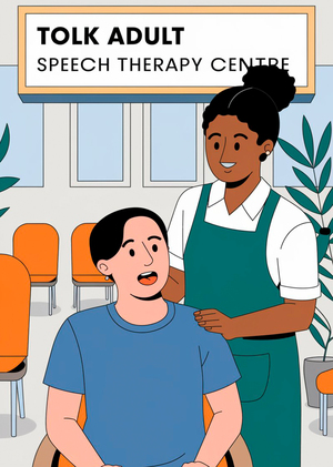 Нейро ребрендинг логопедического центра ТОЛК