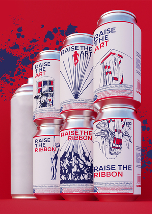 Дизайн-проект для «PABST BLUE RIBBON»