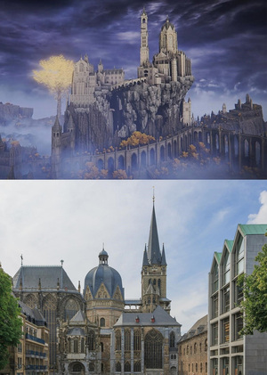 Архитектура развитых потерянных цивилизации в видеоиграх