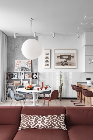 ЖК Лица. Фото интерьера для студии Точка дизайна