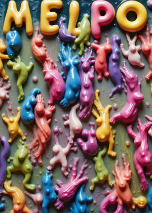 AI–редизайн бренда "Melpo"