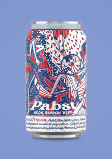 Pabst Blue Ribbon — легкий на подъем!