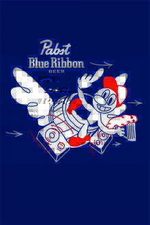 Графический образ для упаковки Pabst