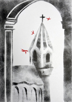 Город в тумане