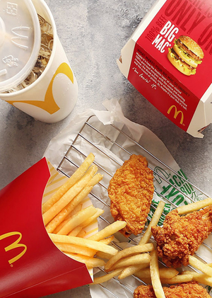 Полезные свойства меню McDonald's