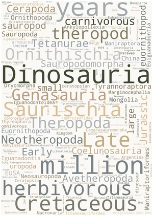 Динозавры в графиках