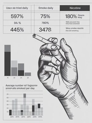 Распространенность употребления никотина среди взрослых