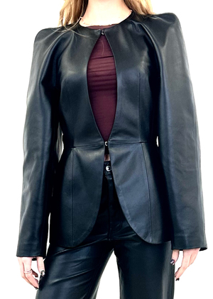 Leather jacket