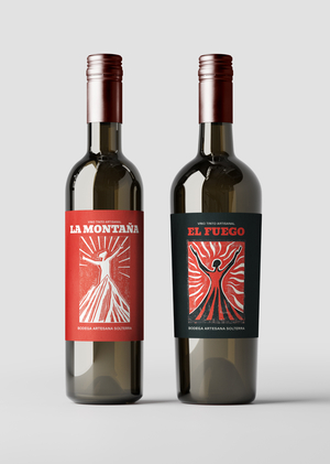 Дизайн винных этикеток для винодельни Solterra