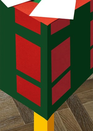 Кубический Новогодний Стол