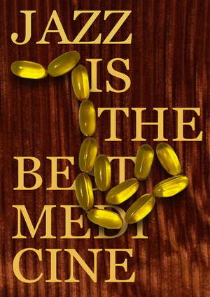 Плакаты для медицинского центра джаза Rhythm&Remedy