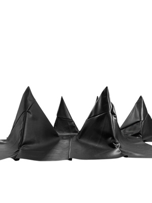 Leather pyramids