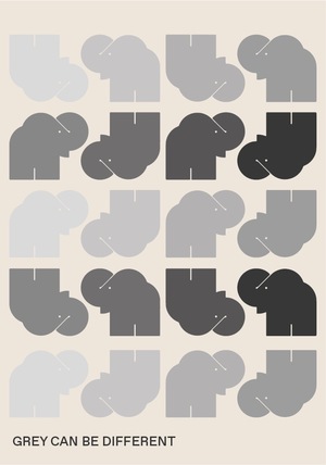 Big grey posters