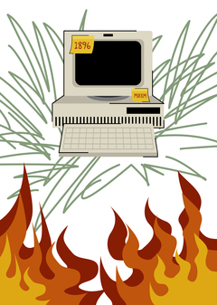 Новые времена: пожар 1990 года, академия, капитальный ремонт, университет