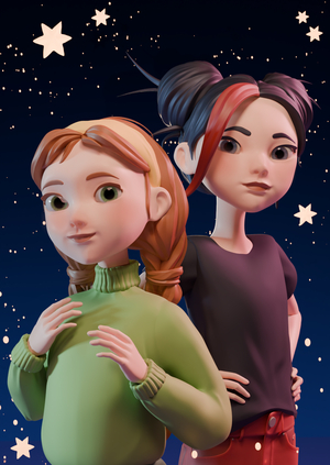 CG LAB: «Вилли и Ника»