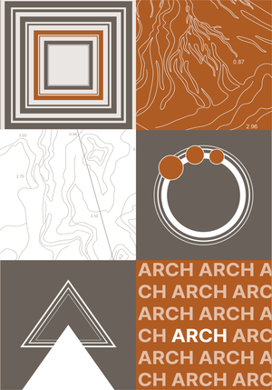 Веб-плакат для архитектурного бюро Element