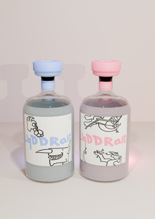 Liqddraig. Упаковка для бренда ликёра из&nbsp;Уэльса