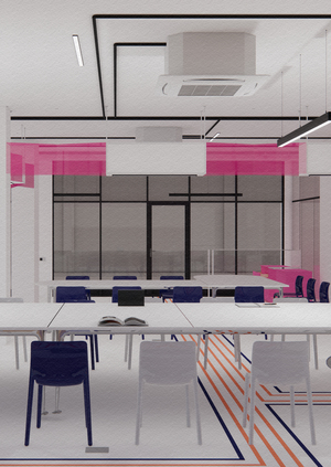 Дизайн-проект учебной аудитории