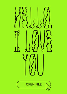 ILOVEYOU FONT