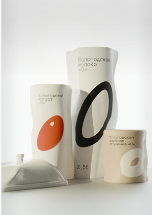 Package for dairy products "O"