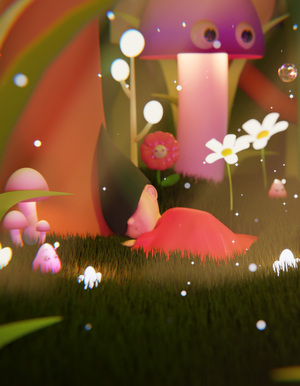Тепло светлячков — 3D пространство