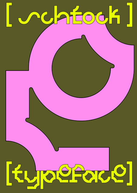 Schtock Typeface