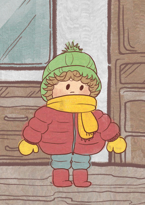 За минуту до выхода