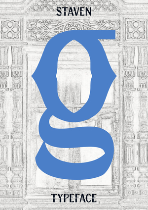 Staven typeface