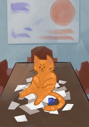 Деловые коты