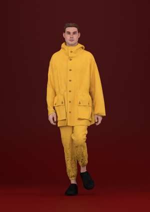 CLO 3D Hazmat Suit: Digital Runway