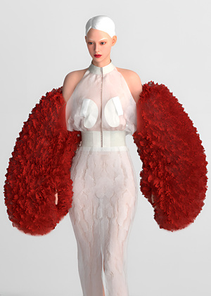 Winterberry. CLO 3D digital runway