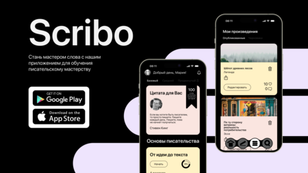 Scribo&nbsp;— приложение для писателей