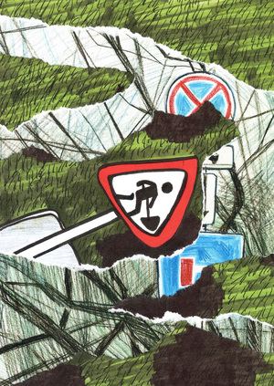 беспорядок в городе