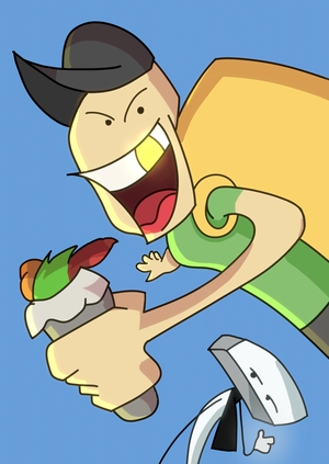 Автостопом по району