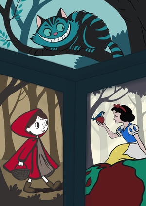 Сундук со сказками. Ёлочные игрушки.